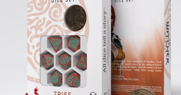 Witcher Dice Set Triss Merigold the Fear